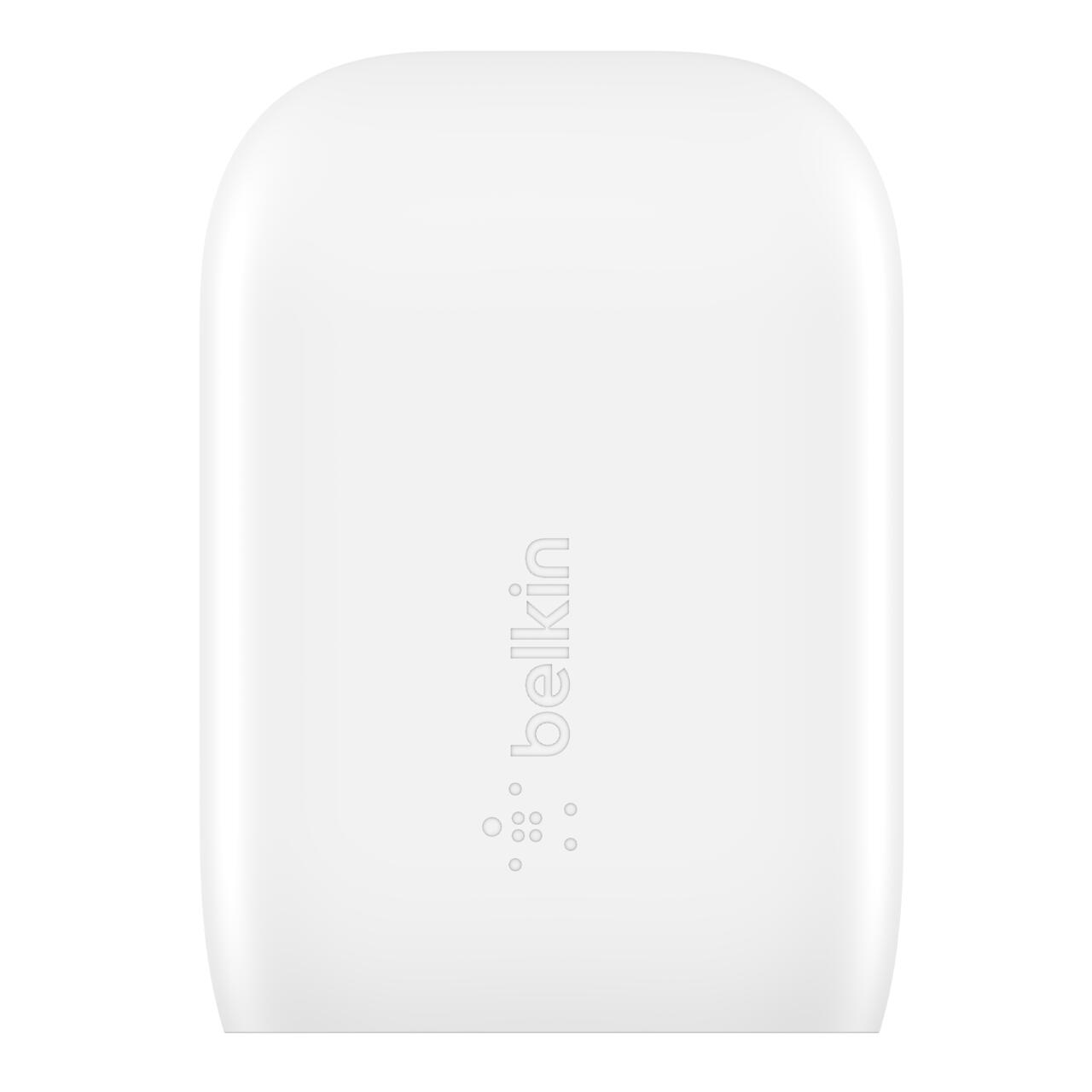 Belkin USB-C PD 3.0 PPS Ladegerät mit USB-C auf USB-C Kabel 30 W, weiß Belkin USB-C PD 3.0 PPS Ladegerät mit USB-C auf USB-C Kabel 30 W, weiß